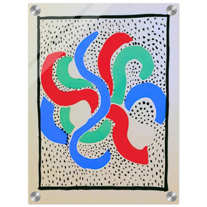 Sonia Delaunay  COMPOSITION 28 Acrylic Print
