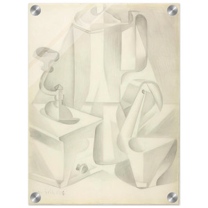 Juan Gris  STILL LIFE WITH COFFEE MILL 1916 Acrylic Print
