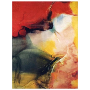 Paul Jenkins  Lotus  1957 Aluminum Print