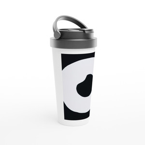 Jiro Yoshihara - Untitled - 1969 N8 Travel Mug