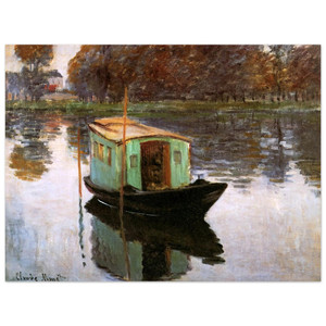 claude monet  The StudioBoat Aluminum Print