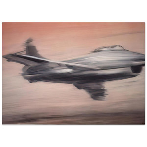Gerhard Richter  JET FIGHTER 1963 Fine Art Poster / Art Print