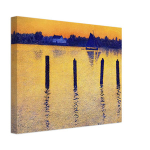 Theo van Rysselberghe  SAILBOATS ON THE RIVER SCHELDT 1892 Canvas