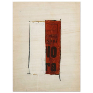 Mario Schifano  Untitled  1961 N11 Wood Print