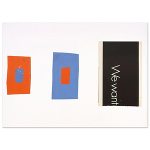 Ellsworth Kelly  Tablet 105 Fine Art Poster / Art Print