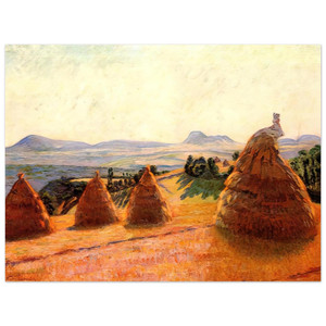 Armand Guillaumin  Plateau Bromont at Pontgibaud Puy de Dome Aluminum Print