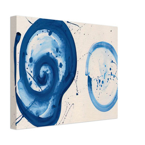 Sam Francis  Composition  Blue Balls  Canvas