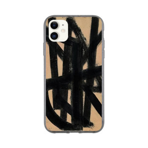 Pierre Soulages - Brou de noix 65 x 50 cm 1948 - 1948 Bio case