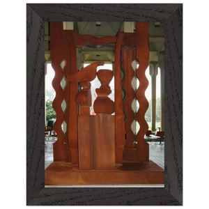 Louise Nevelson  NIGHT PRESENCE II 1976 Premium Wooden Framed Art Print / Poster