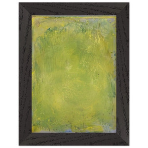 Gotthard Graubner  FARBWANNE 1984 Premium Wooden Framed Art Print / Poster