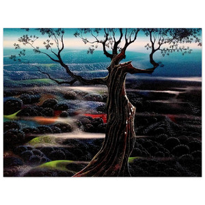 Eyvind Earle  Wild Valley Aluminum Print