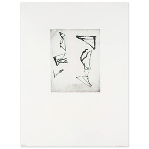 Brice Marden  Etchings to Rexroth 1  1986 Aluminum Print