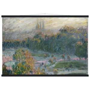 claude monet  The Tuileries Study Museum-Quality Matte Paper Poster with Hanger