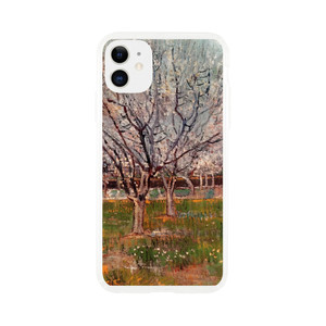 Vincent van Gogh - Orchard in Blossom Plum Trees Clear case