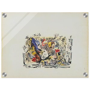 Jackson Pollock  Untitled N20 Acrylic Print