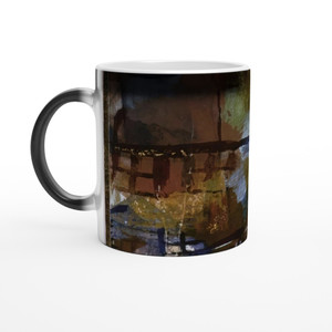 Paul Klee - WINDOWS AND PALM TREES 1914 Magic Ceramic Mug
