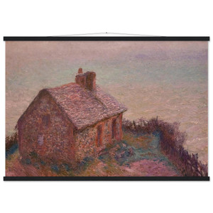 Claude Monet Customs House at Varengaville Matte Paper Poster with Hanger
