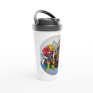 Robert Goodnough - Abduction By Boat - 1963 Travel Mug