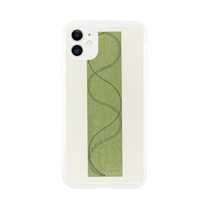 Robert Mangold - GREEN COLUMN FIGURE 2003 Clear case