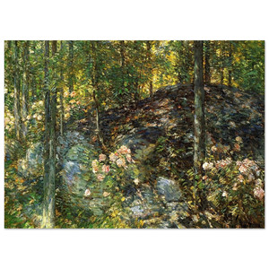 Childe Hassam  Laurel on the Ledges Fine Art Poster / Art Print