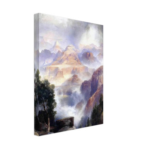 Thomas Moran  A Showery Day Grand Canyon Canvas