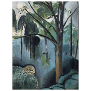 Henri Matisse  TRIVAUX POND 1917 Wood Print