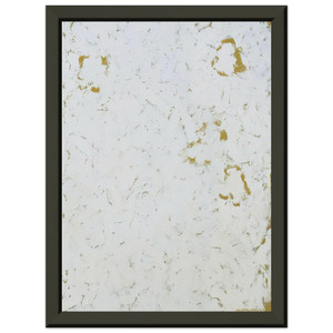 Robert Ryman  Wing  Minimalism Premium Metal Framed Art Print / Poster