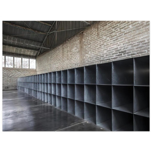 Donald Judd  Untitled The Block  1969 Aluminum Print