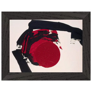 Luis Feito  COMPOSITION I Premium Wooden Framed Art Print / Poster