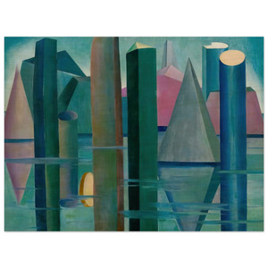 Tarsila do Amaral  Calmaria II Wood Print