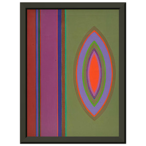 John Ferren  RVG  1966 Premium Metal Framed Art Print / Poster