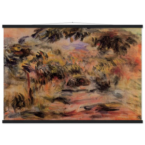 PierreAuguste Renoir  The Footpath Museum-Quality Matte Paper Poster with Hanger