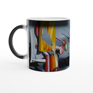Yves Tanguy - Reply to Red Magic Ceramic Mug