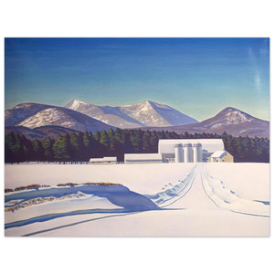 Rockwell Kent  Road to Asgaard   Adirondack Aluminum Print
