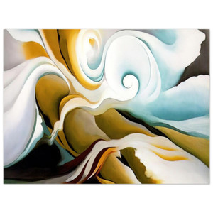 Georgia OKeeffe  Nature Forms Gasp Aluminum Print