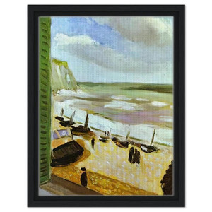 Henri Matisse  OPEN WINDOW AT COLLIOURE 1905 Framed Canvas