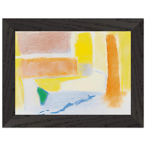 Esteban Vicente  UNTITLED 1996 Premium Wooden Framed Art Print / Poster