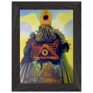 Salvador Dali  ARCA FOEDERIS 1967 Premium Wooden Framed Art Print / Poster