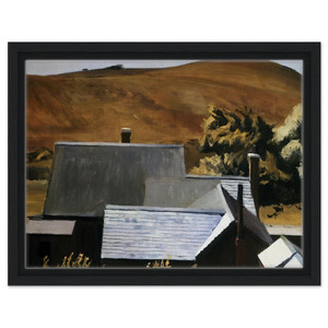 Edward Hopper  Burly Cobb s House South Truro Framed Canvas