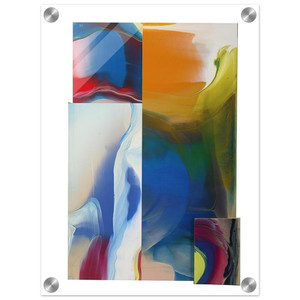 Sam Gilliam  Lot and Square Acrylic Print