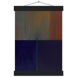 John Hoyland  121268  1969 Museum-Quality Matte Paper Poster with Hanger