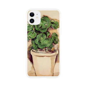 Paul Cezanne - Pot of Geraniums Clear case