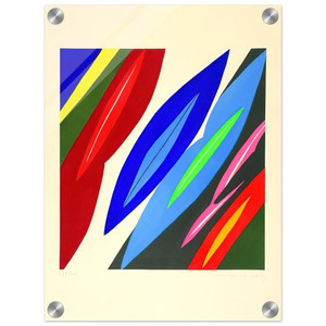 Ernst Wilhelm Nay  Farblitho 1968  2 NOR  1968 Acrylic Print