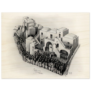 MC Escher  ESCHER 24 Wood Print