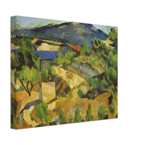 Paul Cezanne  Mountains in Provence LEstaque Canvas