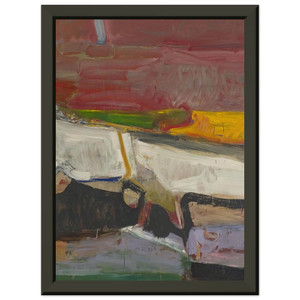 Richard Diebenkorn  Berkeley 59 Premium Metal Framed Art Print / Poster