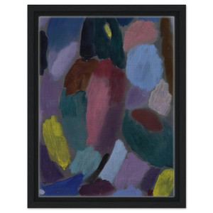 Alexej von Jawlensky  VARIATION FIELD OF TULIPS 1916 Framed Canvas