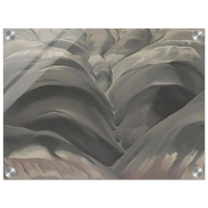 Georgia OKeeffe  Black Place I Acrylic Print