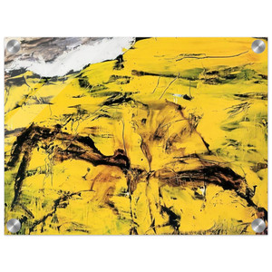 Emil Schumacher  Gorim II  1995 Acrylic Print