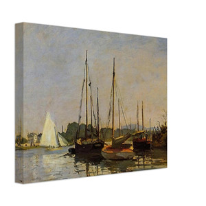 claude monet  Pleasure Boats Argenteuil c18723 oil on canvas Canvas